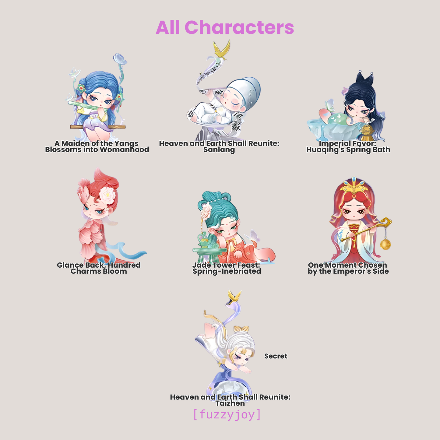 Shyi Song of Everlasting Sorrow Series Blind Box