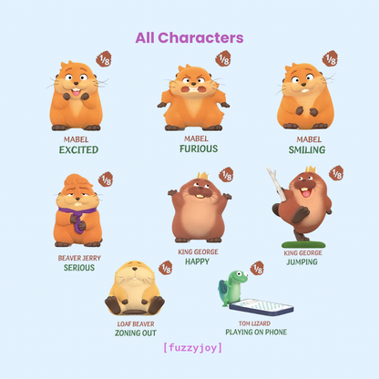 Top Toy Disney Pixar HOPPERS Series Figures Blind Box