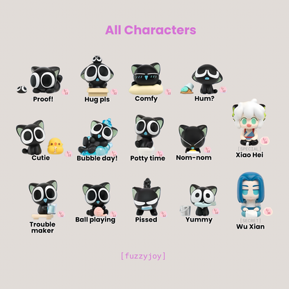 FUNISM Luo Xiaohei Daily Series Small Particle Blind Box