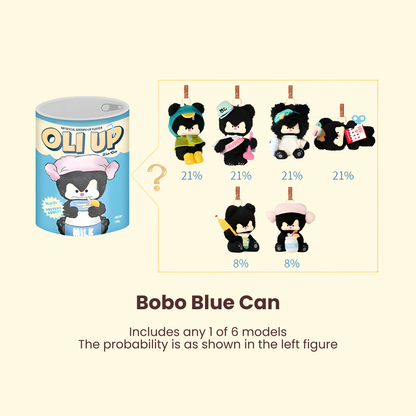 Bobo Nuts Oli Bear OLI UP Series Plush Pendant Blind Box