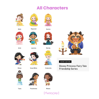 Pop Mart Disney Princess Fairy Tale Friendship Series