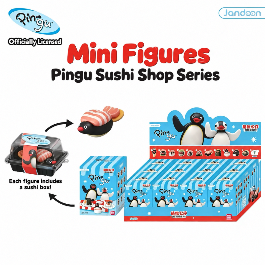 Pingu Sushi Shop Series Figure Blind Box