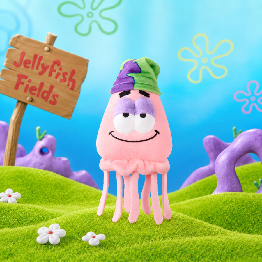SpongeBob Bikini Bottom Jellyfish Series Glow-in-the-Dark Plush Blind Box