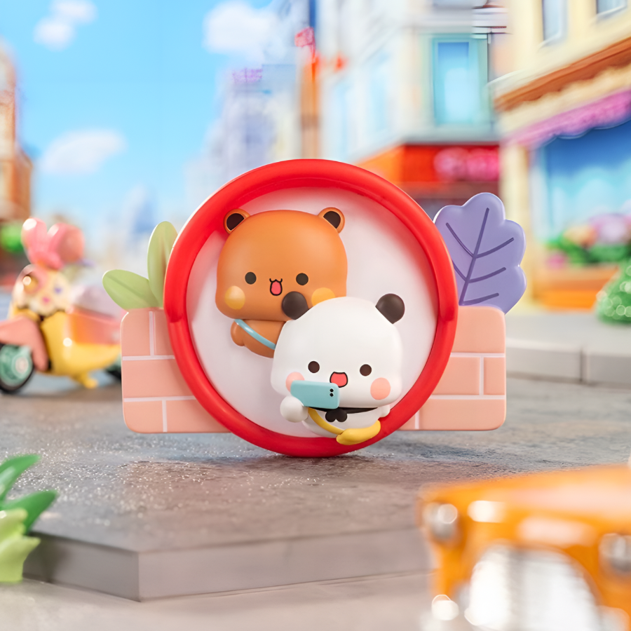 Yier and Bubu Bear Fridge Magnet Blind Box