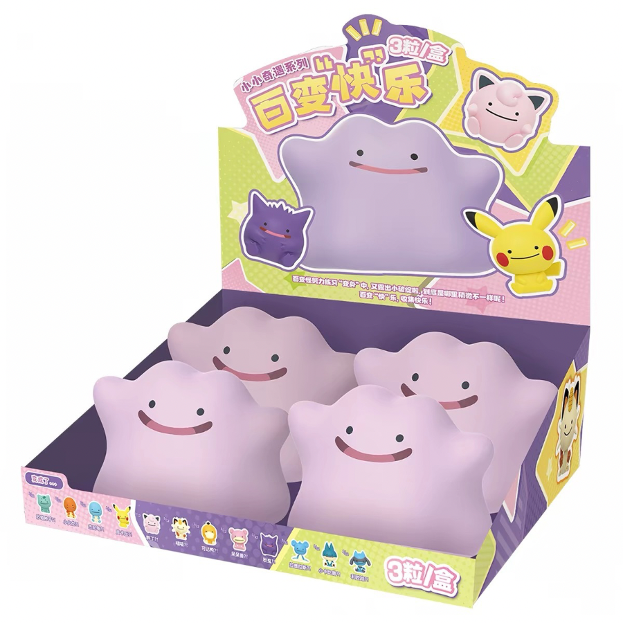 Pokemon Ditto Little Adventures Series Figures Blind Box