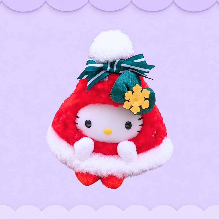 Hello Kitty Starry Apple Wishes Series Mini Vinyl Plush Blind Box