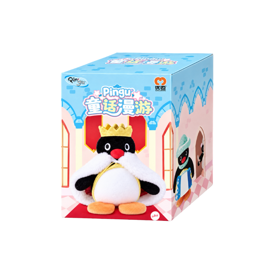 Pingu Fairytale Wandering Series Plush Pendant Blind Box