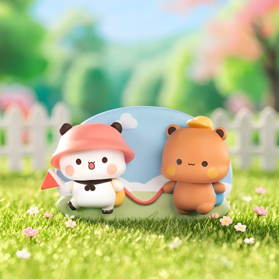 Yier and Bubu Bear Fridge Magnet Blind Box