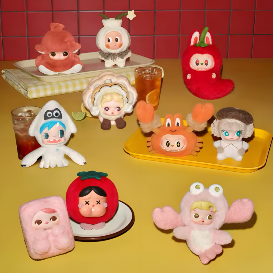 Dip For Fun Series Plush Pendant