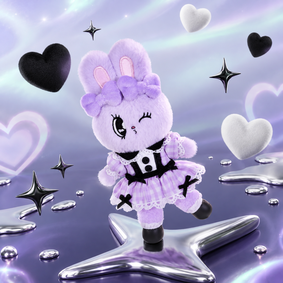 Esther Bunny Long Legs Sweetheart Series Plush Keychain Blind Box