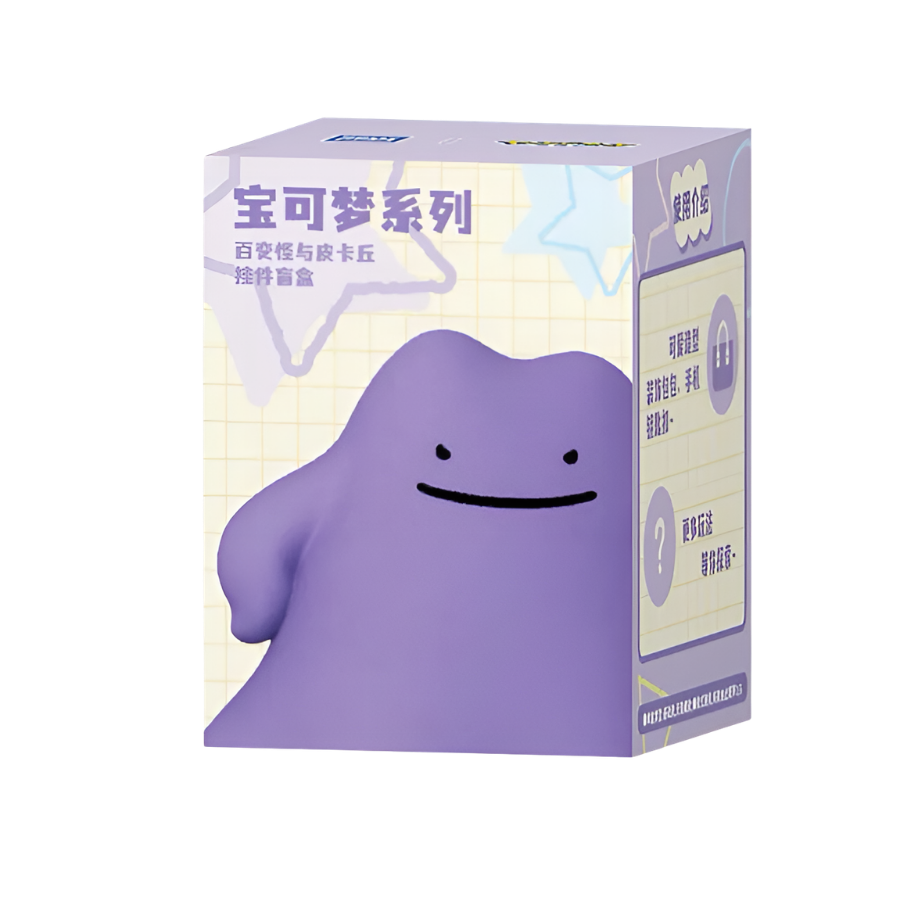 Pokémon Ditto and Pikachu Series Pendant Blind Box