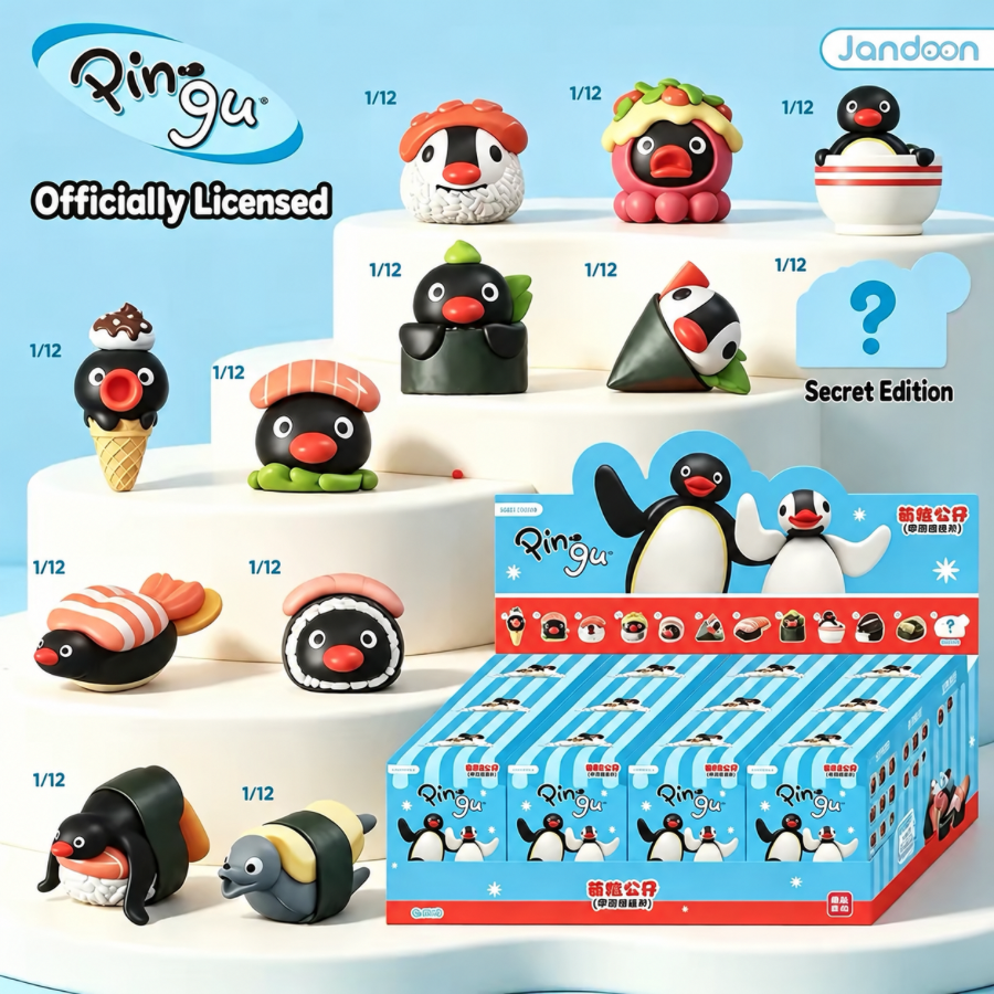Pingu Sushi Shop Series Figure Blind Box