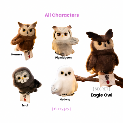 POP MART x GONG Harry Potter Owl Plush Pendant Blind Box