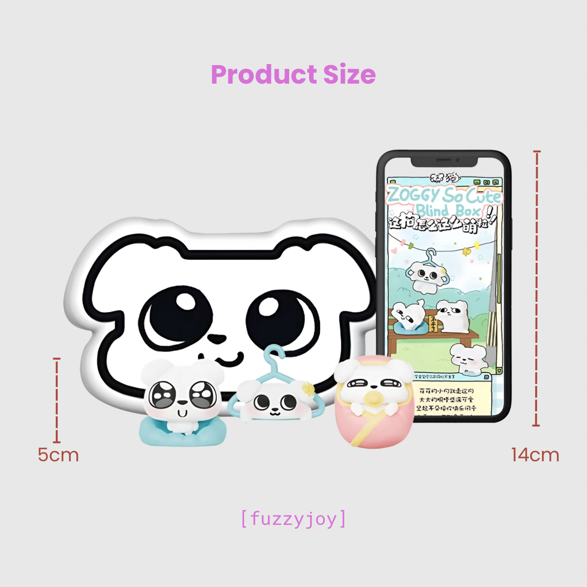 Zoggy So Cute Series Figures Blind Box
