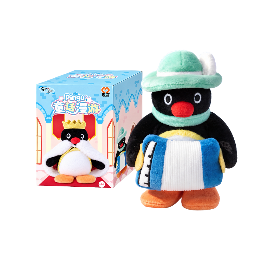 Pingu Fairytale Wandering Series Plush Pendant Blind Box