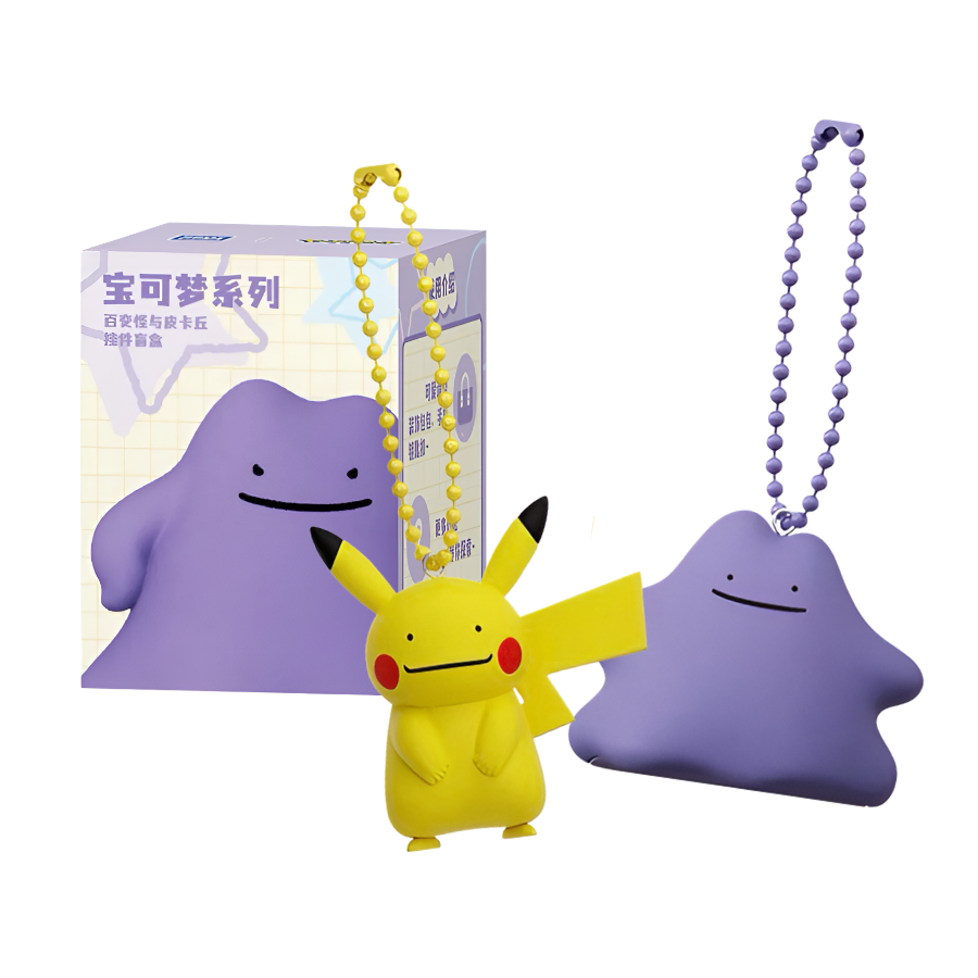 Pokémon Ditto and Pikachu Series Pendant Blind Box