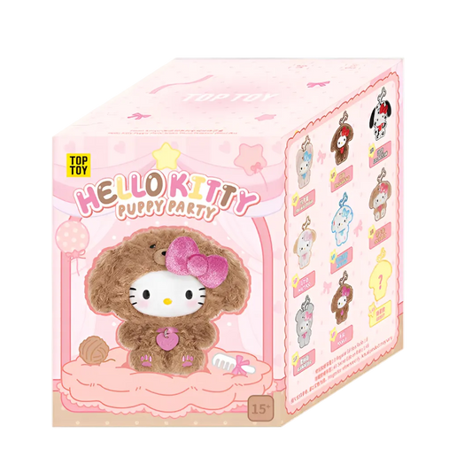 [AU STOCK] Hello Kitty Puppy Party Series Plush Pendant Blind Box