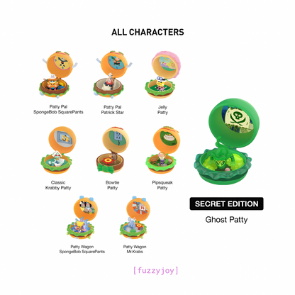 SpongeBob Krabby Patty Bestsellers Series Figures Blind Box