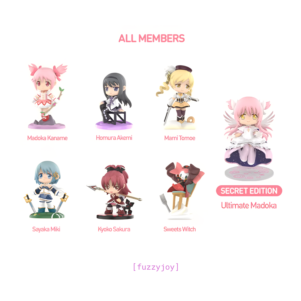 Puella Magi Madoka Magica Iconic Scenes Series Figures