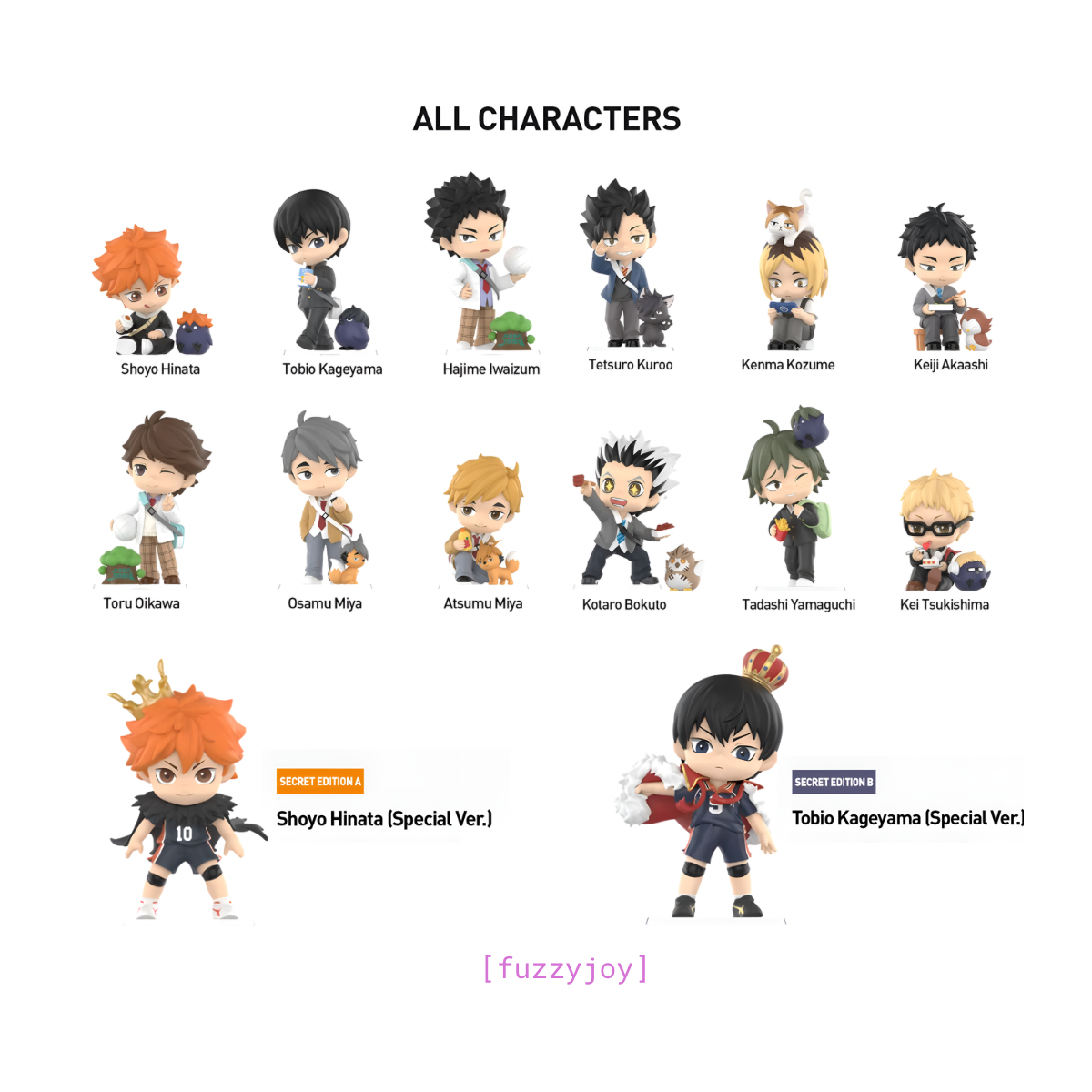 Haikyu!! Off-Court Vibes Series Figures