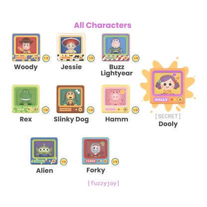 Toy Story Mini TV Series Figures Blind Box