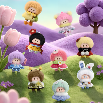 Yoyo Meadow Pompom Series Plush Pendant Blind Box