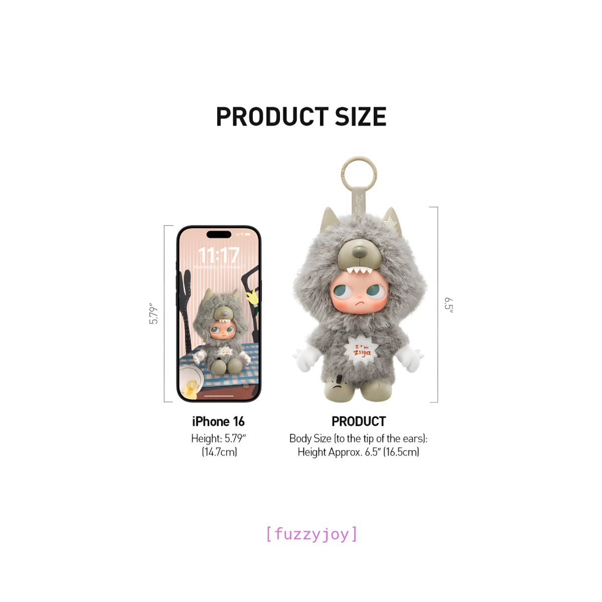 ZSIGA I'm Zsiga Series-Vinyl Plush Pendant Blind Box