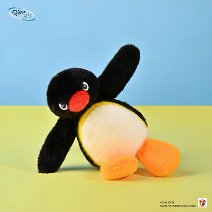 Angry Pingu Plush Pendant