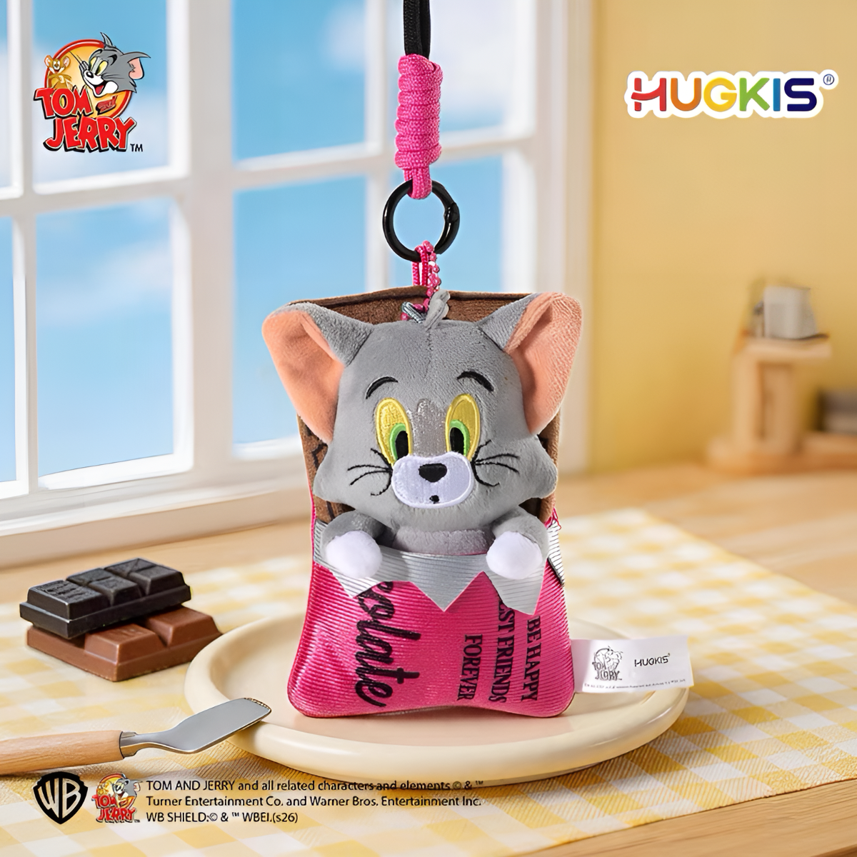 Tom and Jerry Sleep Bag Series Plush Pendant