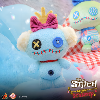 Disney Stitch Up Your Scrump Cosbi Plush Keychain Collection