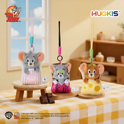 Tom and Jerry Sleep Bag Series Plush Pendant