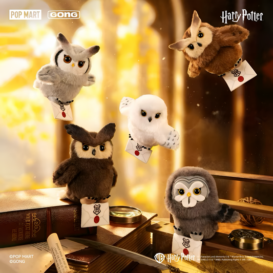 POP MART x GONG Harry Potter Owl Plush Pendant Blind Box
