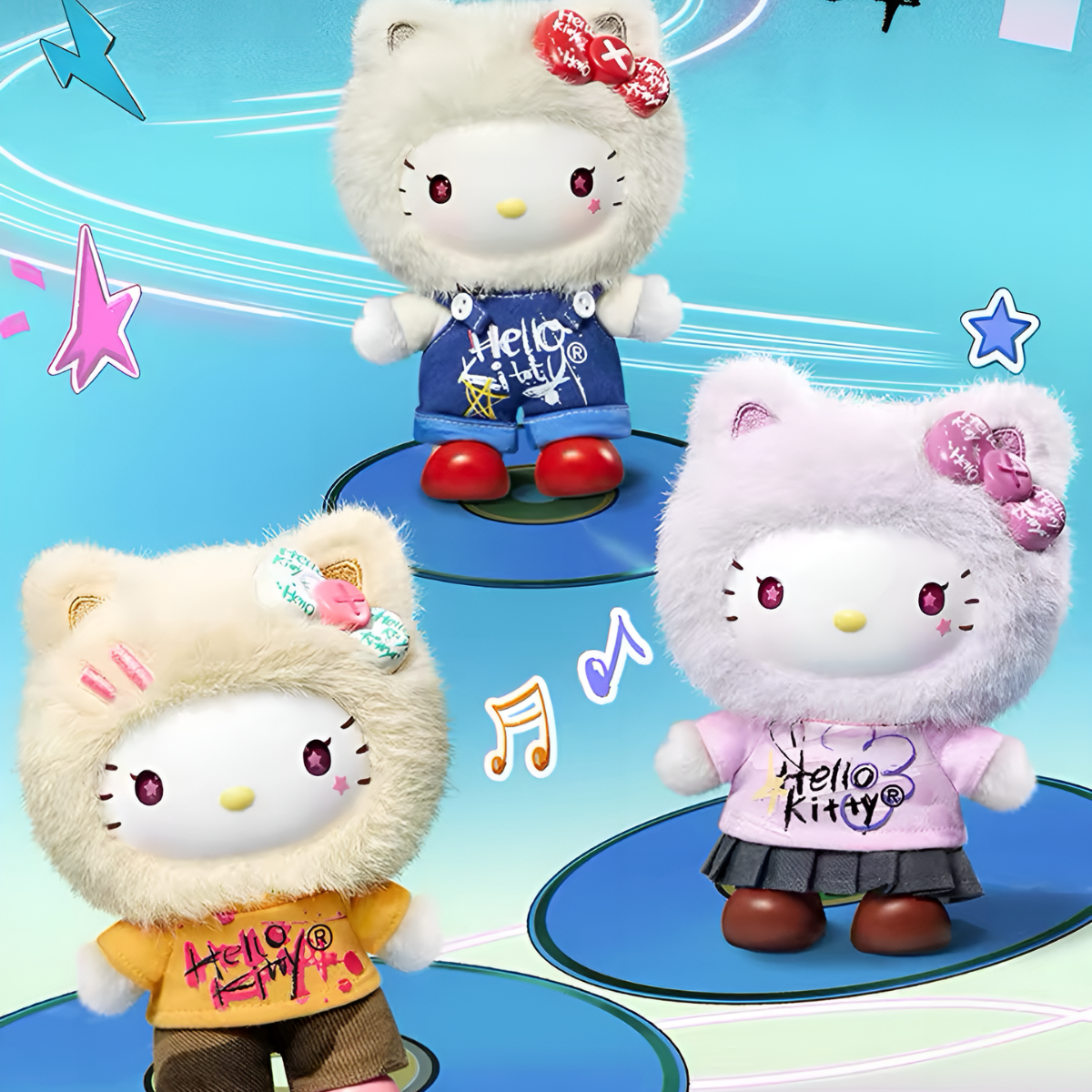Hello Kitty Graffiti Series Vinyl Plush Blind Box
