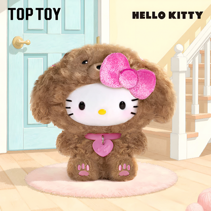 Hello Kitty Puppy Party Series Plush Pendant Blind Box