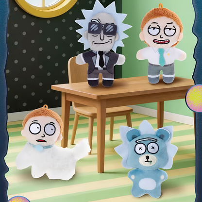 Rick and Morty MultiUniverse Series Plush Magnet Pendant Blind Bag