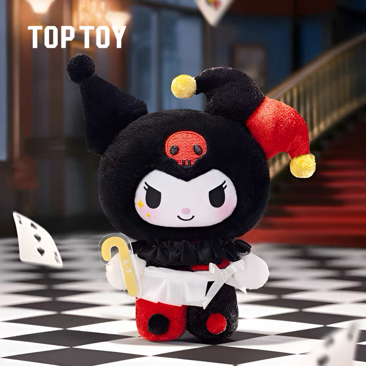 Kuromi Poker Kingdom Series Vinyl Plush Pendant Blind Box