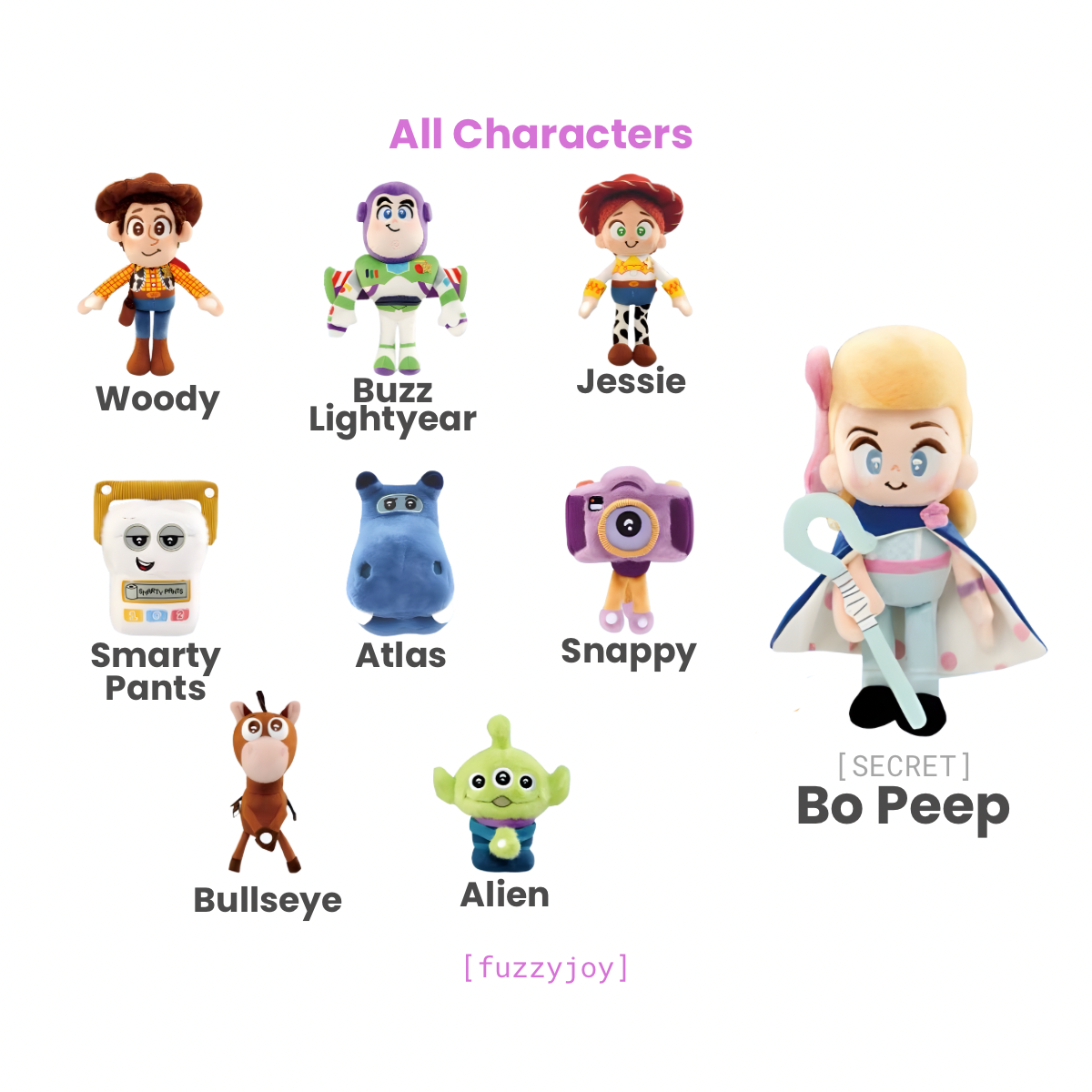 Toy Story Warm Embrace Series Plush Pendant Blind Box
