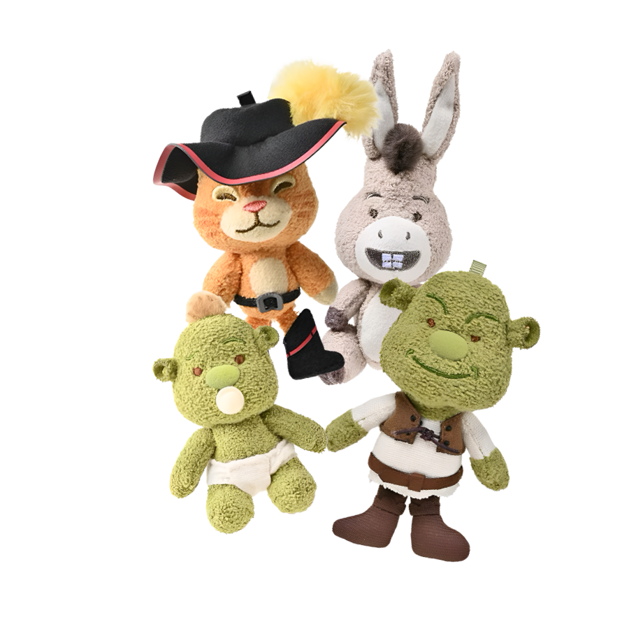 SHAND MOO x Shrek Dot Dot Eyes Series Mini Plush Pendant