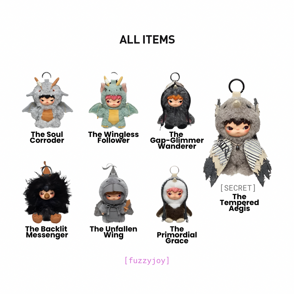 Hirono Mist-Walker Series - Plush Doll Pendant