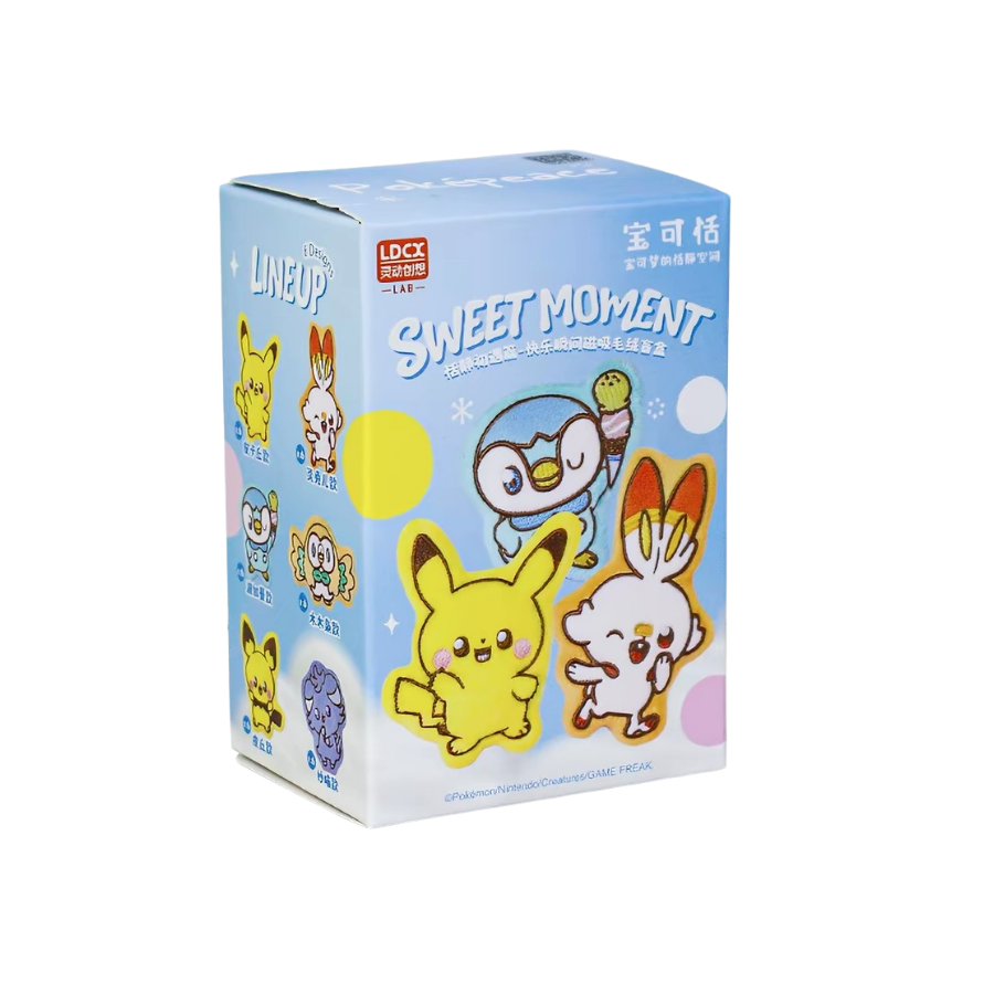 Pokemon Sweet Moment Series Magnet Plush Keychain Blind Box