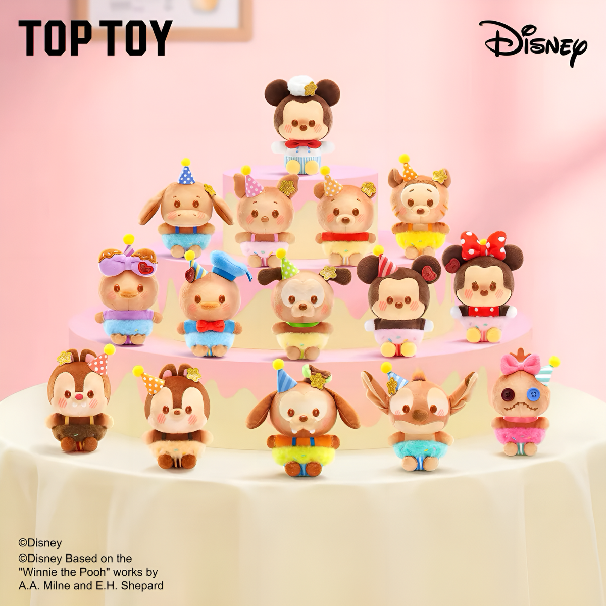 Disney Cocoa Workshop Series Plush Pendant Blind Box