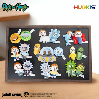 Rick and Morty MultiUniverse Series Plush Magnet Pendant Blind Bag