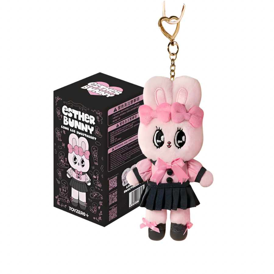 Esther Bunny Long Legs Sweetheart Series Plush Keychain Blind Box