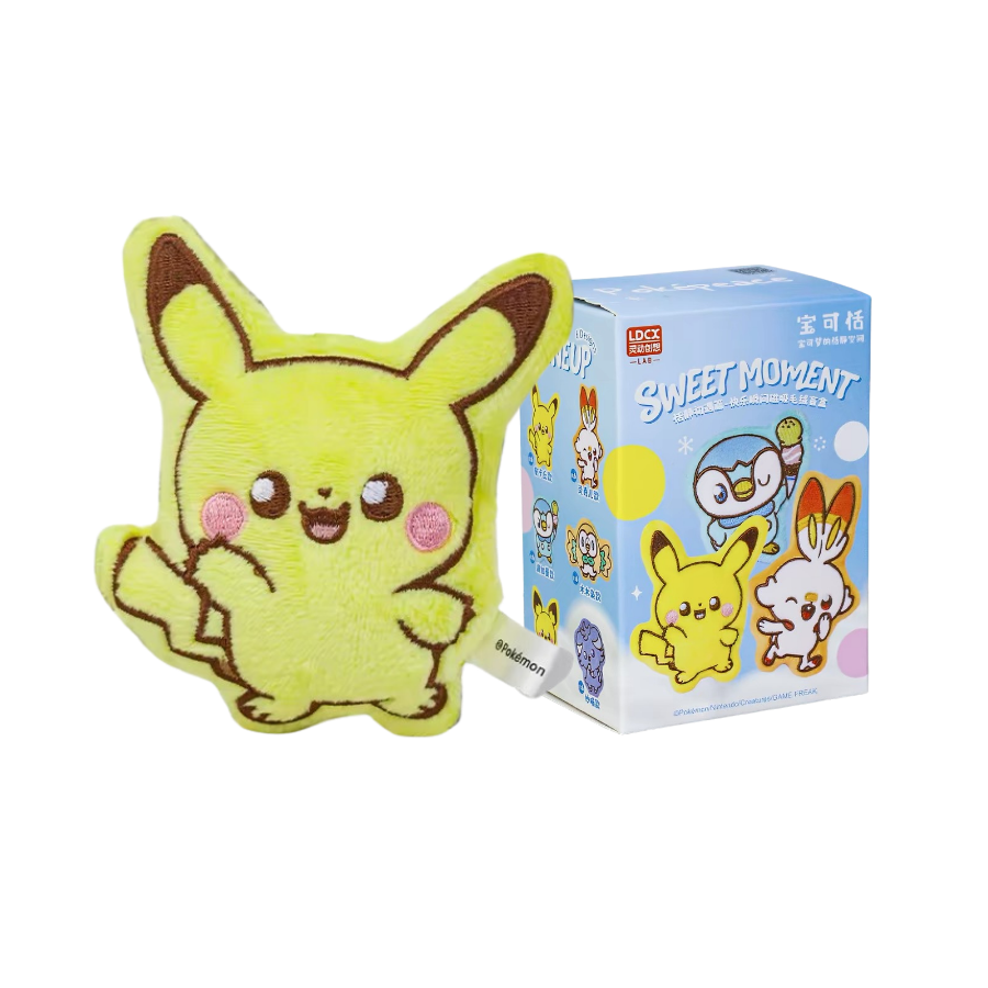 Pokemon Sweet Moment Series Magnet Plush Keychain Blind Box
