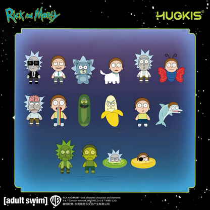Rick and Morty MultiUniverse Series Plush Magnet Pendant Blind Bag