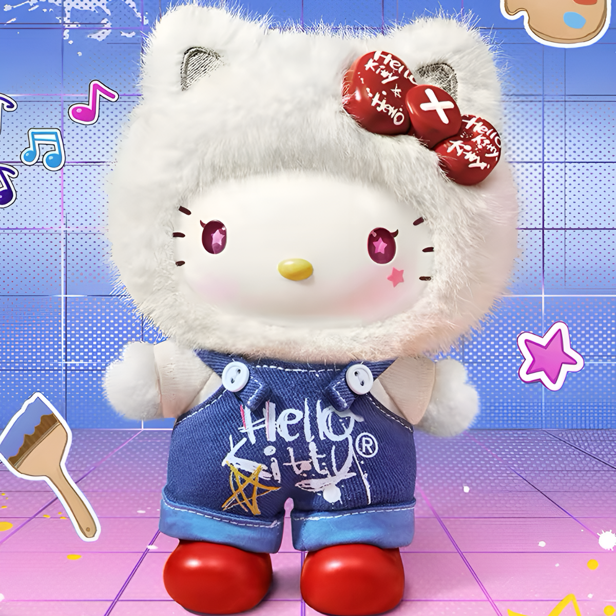 Hello Kitty Graffiti Series Vinyl Plush Blind Box