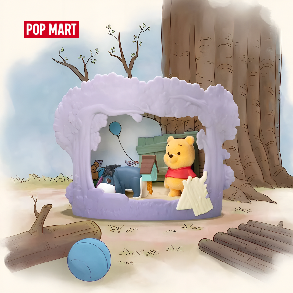 Winnie-the-Pooh Treehouse Theatre Series Figures