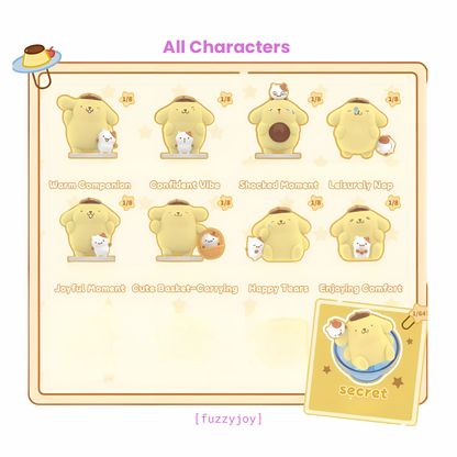 [AU STOCK] Pompompurin Floofy Daily Series Figure Blind Box