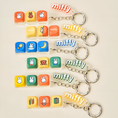 Miffy Keycap Series Keychains Blind Box
