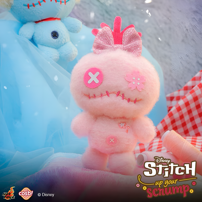Disney Stitch Up Your Scrump Cosbi Plush Keychain Collection